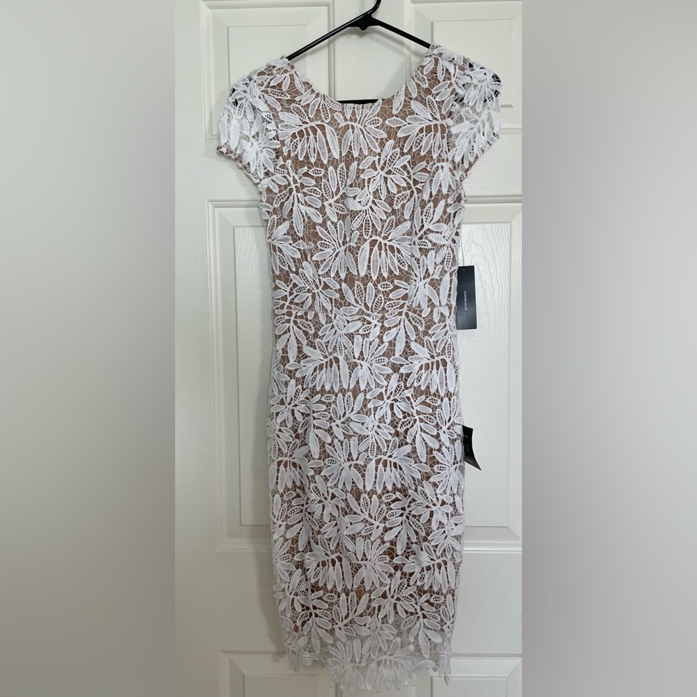 Right Sheer, Right Now Lulu Bodycon Dress